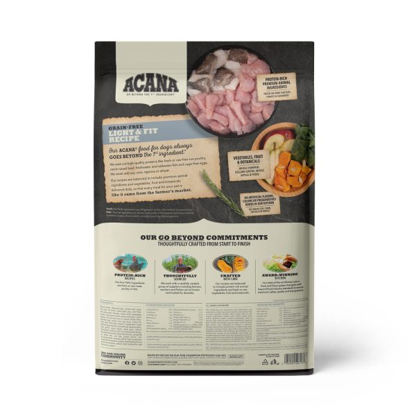 ACANA Light & Fit Formula Grain Free Dry Dog Food Cheap - Image 2