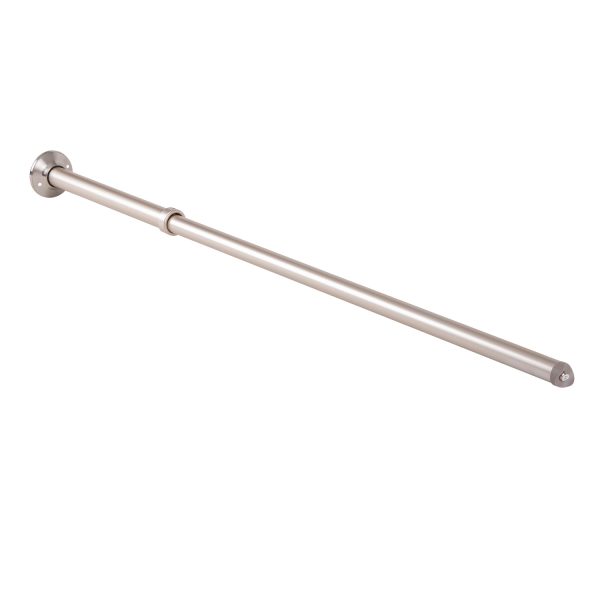Utopia Alley VS1BN Rustproof Vertical Ceiling Support Bar for L-Shaped Corner Rod, Nickel Fashion - Image 4