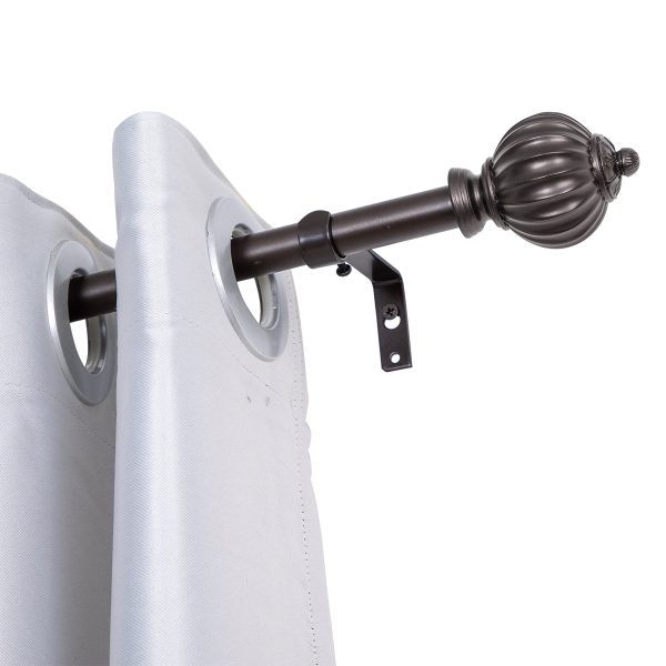 Utopia Alley D42XX 3 4 Inch Curtain Rod - Curtain Rods For Windows 28 to 48 Inch, Adjustable Drapery Rods, Curtain Rods, Bedroom & Living Room Decorative Curtain Rods, Tapestry Poles Cheap