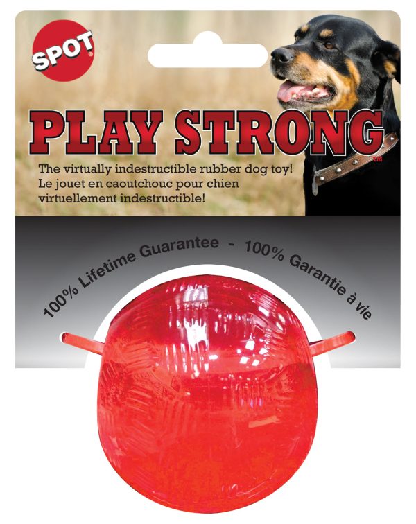 Ethical Products SPOT Play Strong Rubber Ball 3.25  Online now