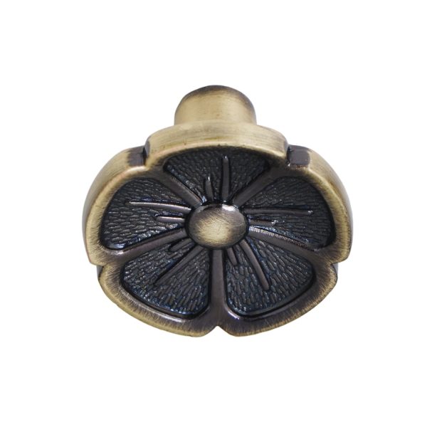 Utopia Alley HW331PLAB021 Bella Cabinet Ring Pull Knob - Decorative Cabinet Drop Pull Knobs for Cabinets and Drawers - Vintage Cabinet Hardware with Hand Finished Antique Brass - Metal Drawer Pull Knobs 1.2  Fashion - Image 2