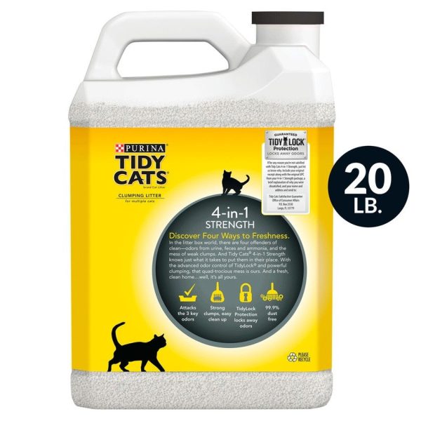 Tidy Cats 4-in-1 Strength Clumping Cat Litter Hot on Sale - Image 3
