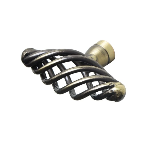 Utopia Alley HW325PLAB021 Aire Cabinet Ring Pull Knob - Decorative Cabinet Drop Pull Knobs for Cabinets and Drawers - Vintage Cabinet Hardware with Hand Finished Antique Brass - Metal Drawer Pull Knobs 2.4  Discount - Image 3