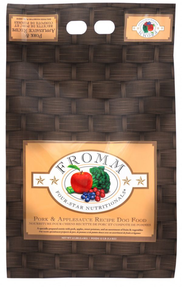 Fromm Four Star Pork & Apple Sauce Formula Dry Dog Food Online Sale