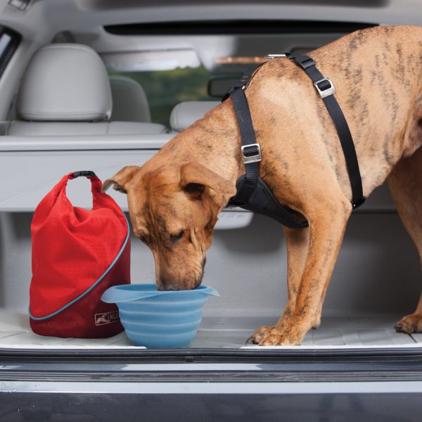 Kurgo Kibble Carrier for Dogs, Dog Food Travel Bag - Red Online Sale