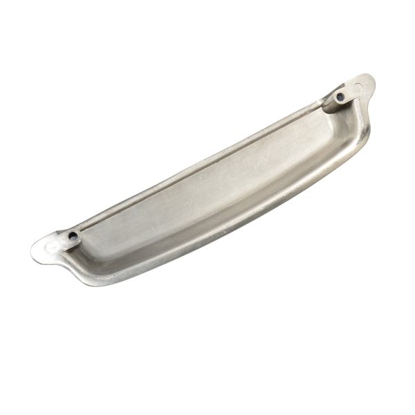 Utopia Alley HW214PLBN021 Nicholas Pull Handle - Decorative Cabinet Drop Pull Handles for Cabinets and Drawers - Vintage Cabinet Hardware with Hand Finished Brushed Nickel - Metal Drawer Pull Handle, 5.0  Center to Center Hot on Sale - Image 4