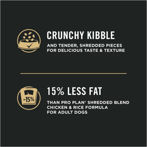 Purina Pro Plan Specialized Weight Management Shredded Blend With Probiotics Small Breed Dry Dog Food on Sale - Image 4