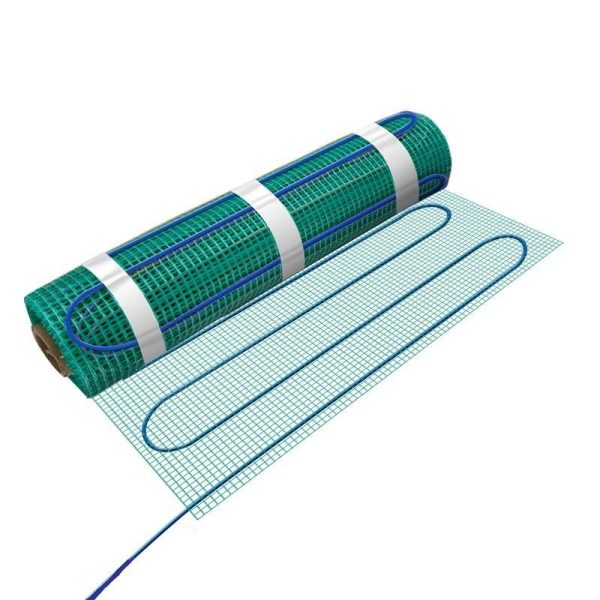 WarmlyYours TRT120-KIT-OT-3.0x05 30 sq. ft. Floor Heating Kit Tempzone Flex Roll Plus Touch Screen Thermostat 120V New For Discount - Image 2